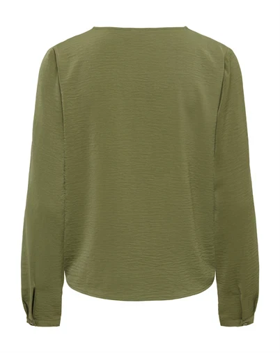 JDY - JDYAya Collar Skjorte - Dark Olive 